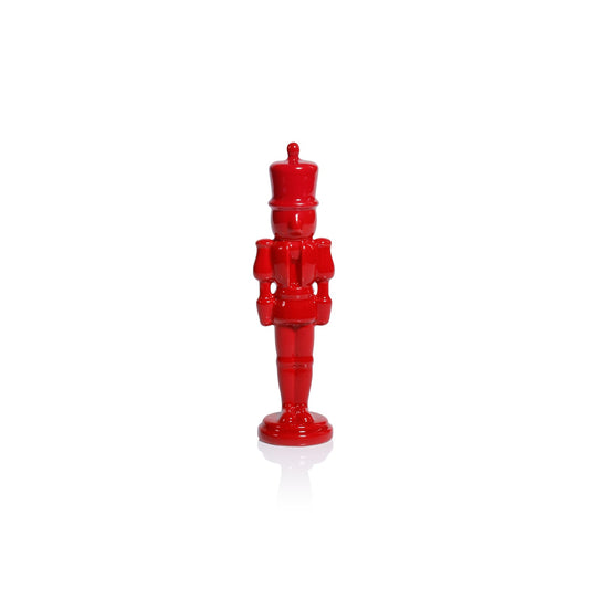 Red Ceramic Nutcracker