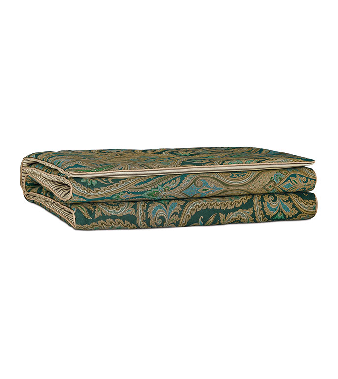 Lorenzo Paisley Bed Scarf - King