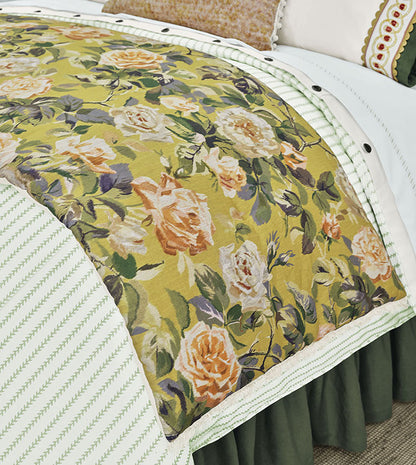 Manderley Floral Bed Scarf - Queen