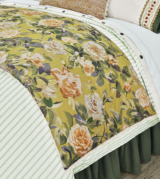 Manderley Floral Bed Scarf - Queen