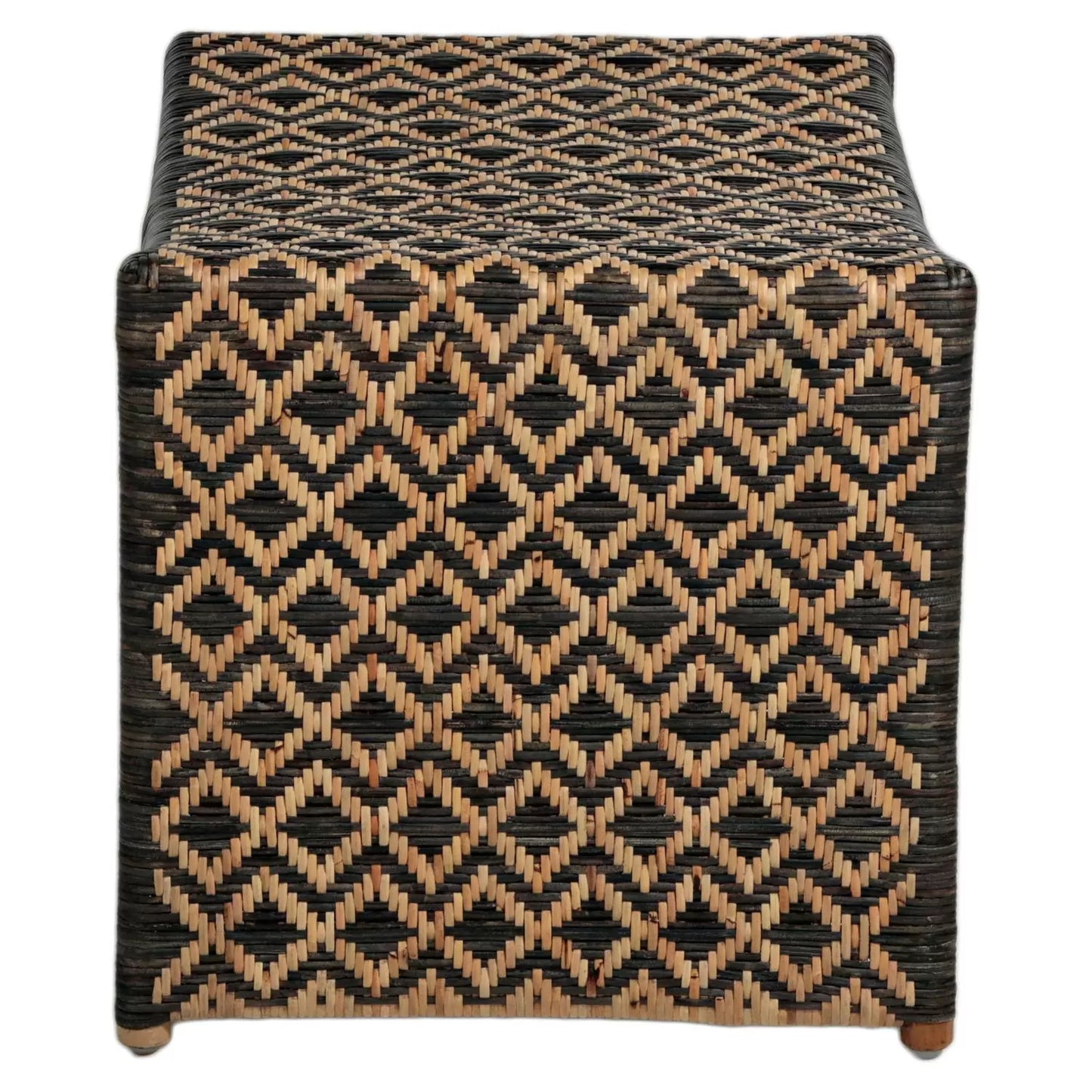 Handwoven Rattan Stool