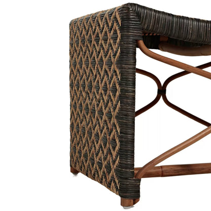 Handwoven Rattan Stool