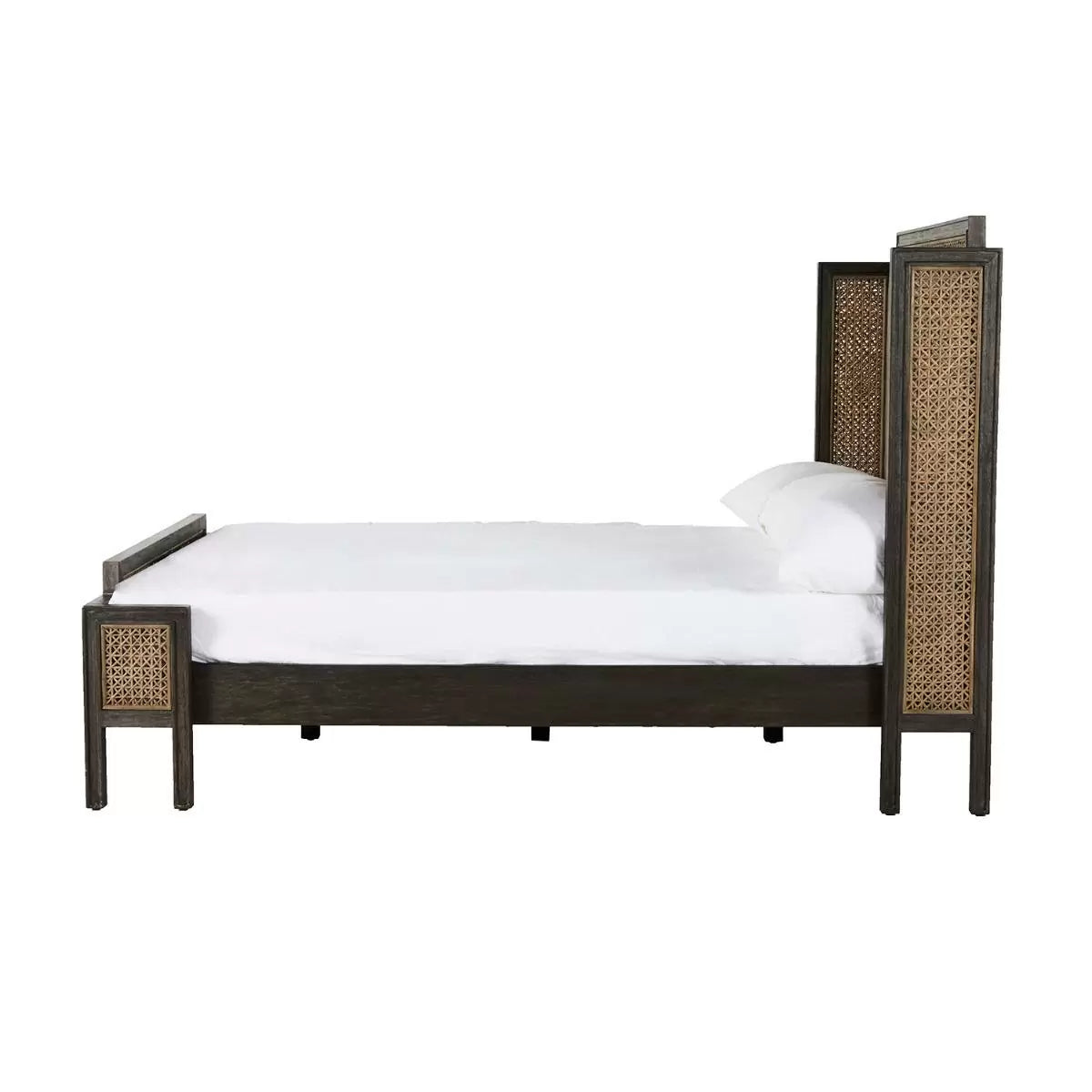 Queen Rattan Bed