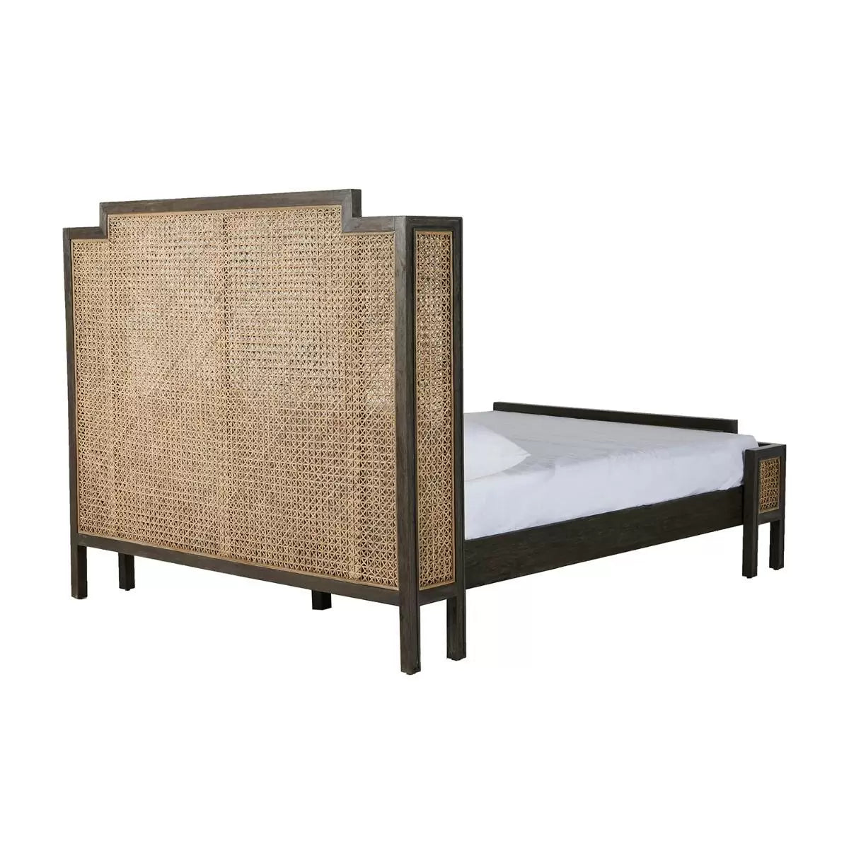 Queen Rattan Bed