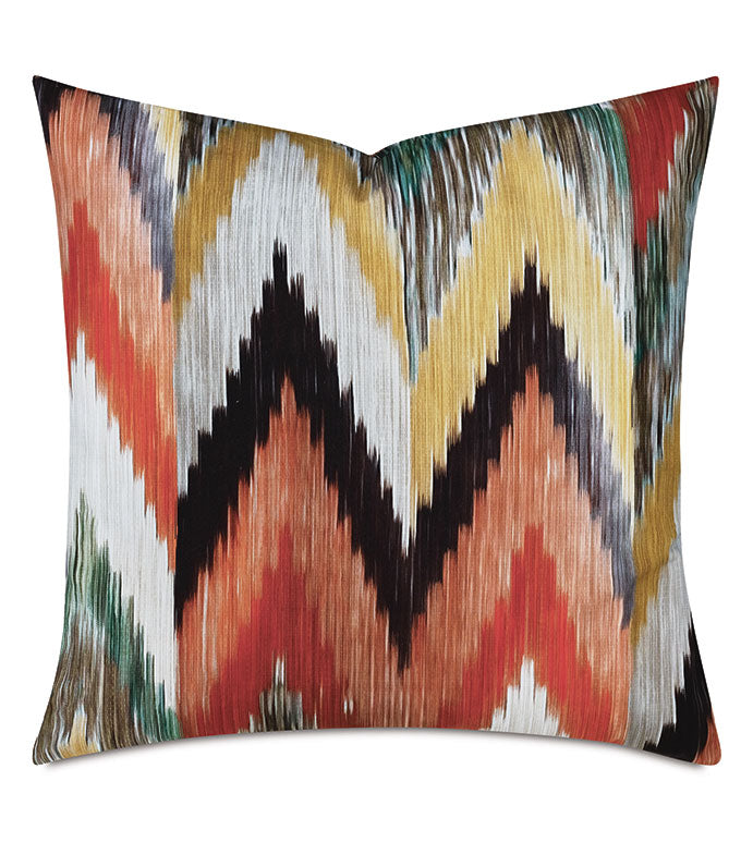 Donatella Chevron Decorative Pillow - 24"